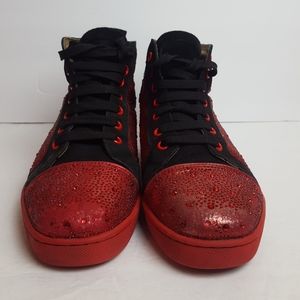  Black
Christian Louboutin Hot Drill Suede High T